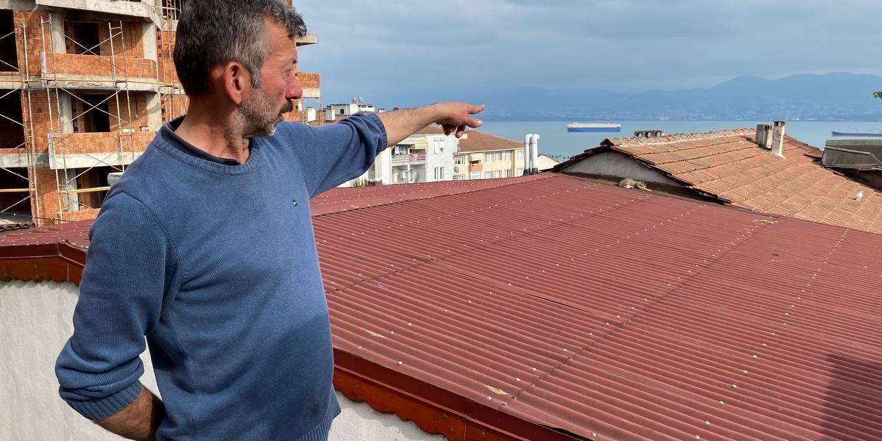 Çatıya Çıkan Koç Hem Güldürdü Hem Uğraştırdı