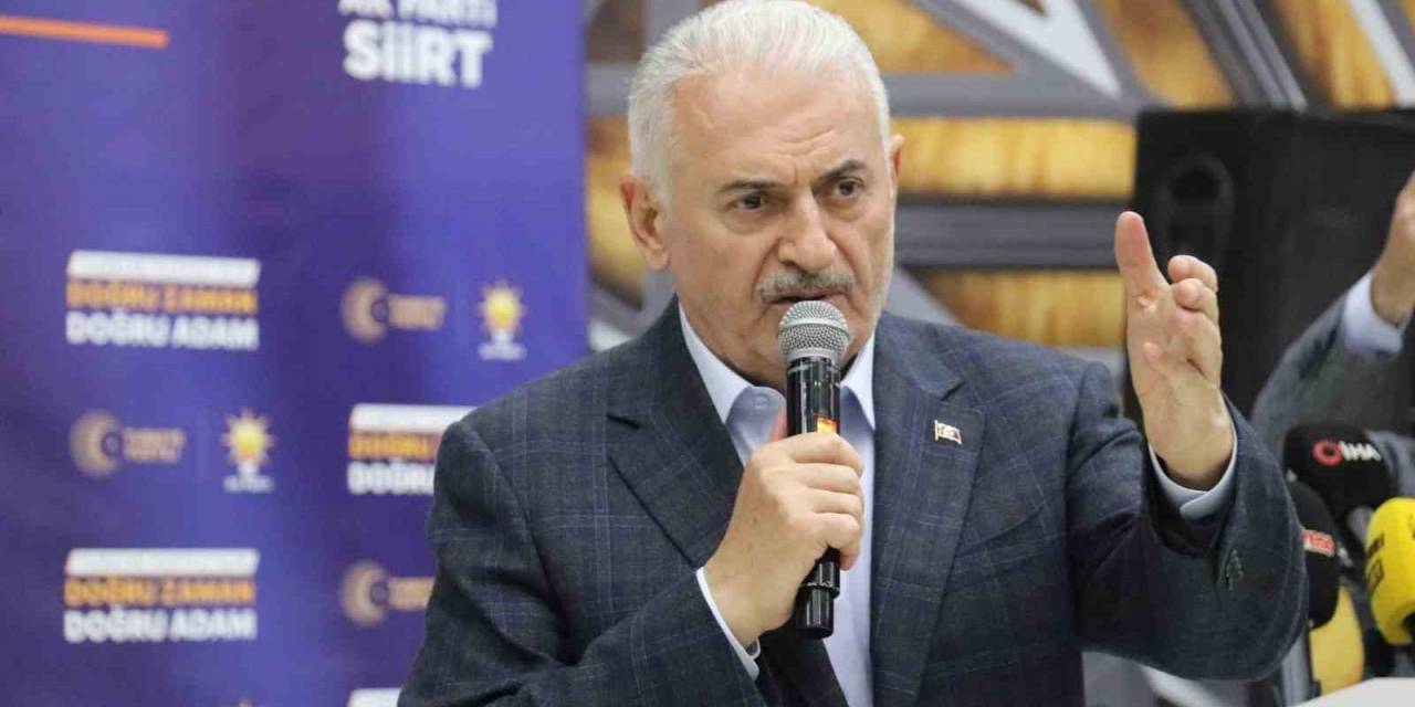 Ak Parti Genel Başkanvekili Yıldırım: “siirt’te Batıya Yaptıklarımızın Üç Katı Yatırım Yaptık”