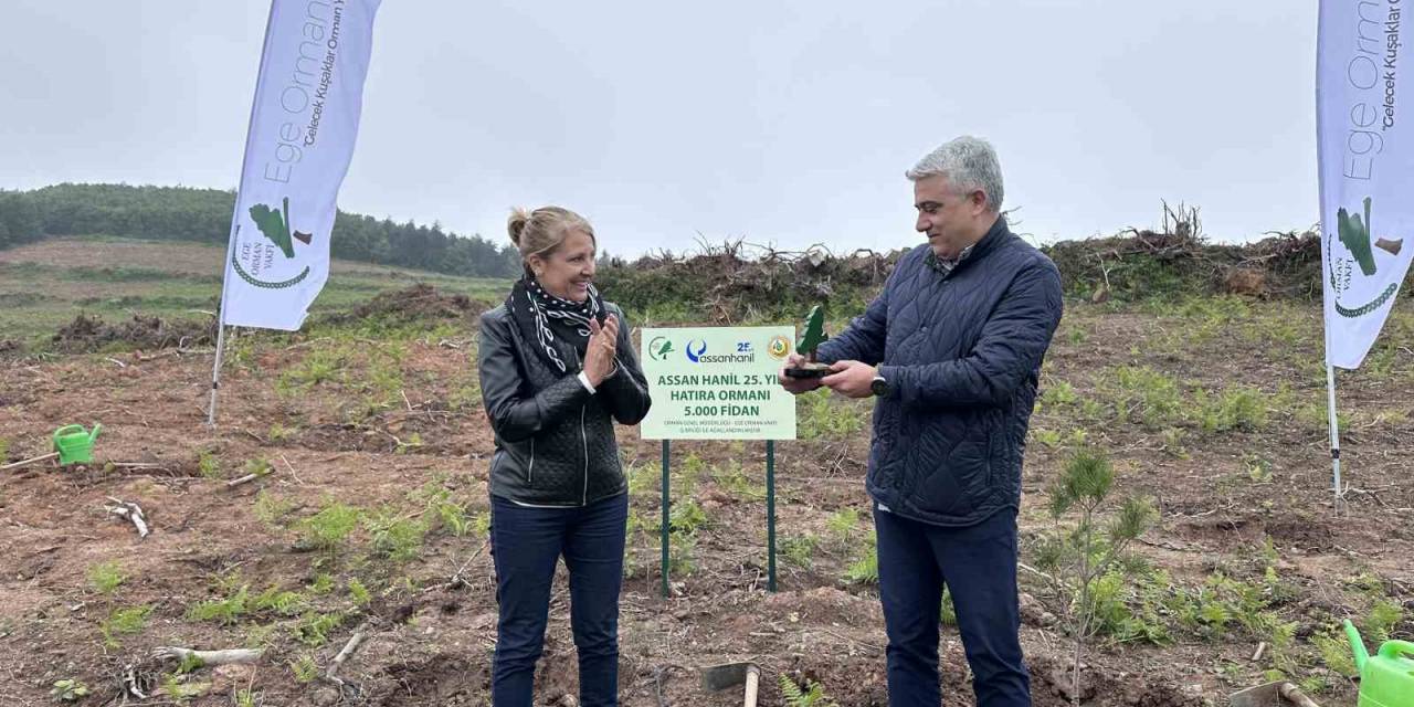 Assan Hanil, 25’inci Yılı Şerefine Hatıra Ormanı Projesi’ni Hayata Geçirdi