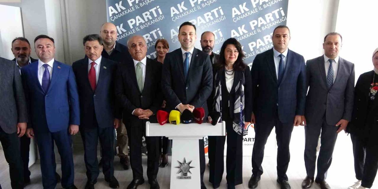 Yeni Azerbaycan Partisi Heyetinden Ak Parti’ye Ziyaret