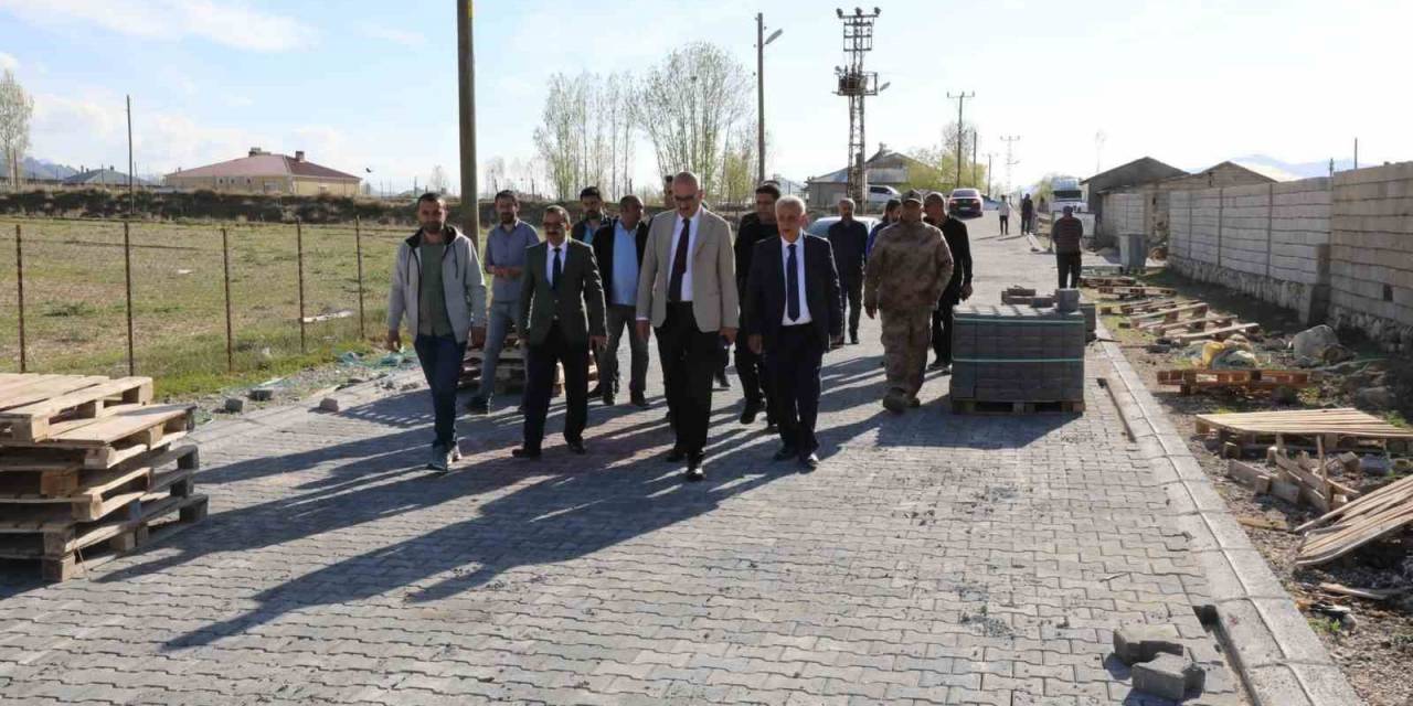 İpekyolu Belediyesinden 100 Bin Metrekare Kilit Taşı Hedefi