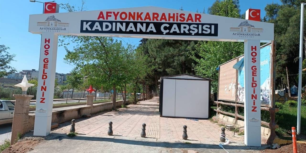Kırıkhan’da “kadınana Çarşısı” Tamamlandı