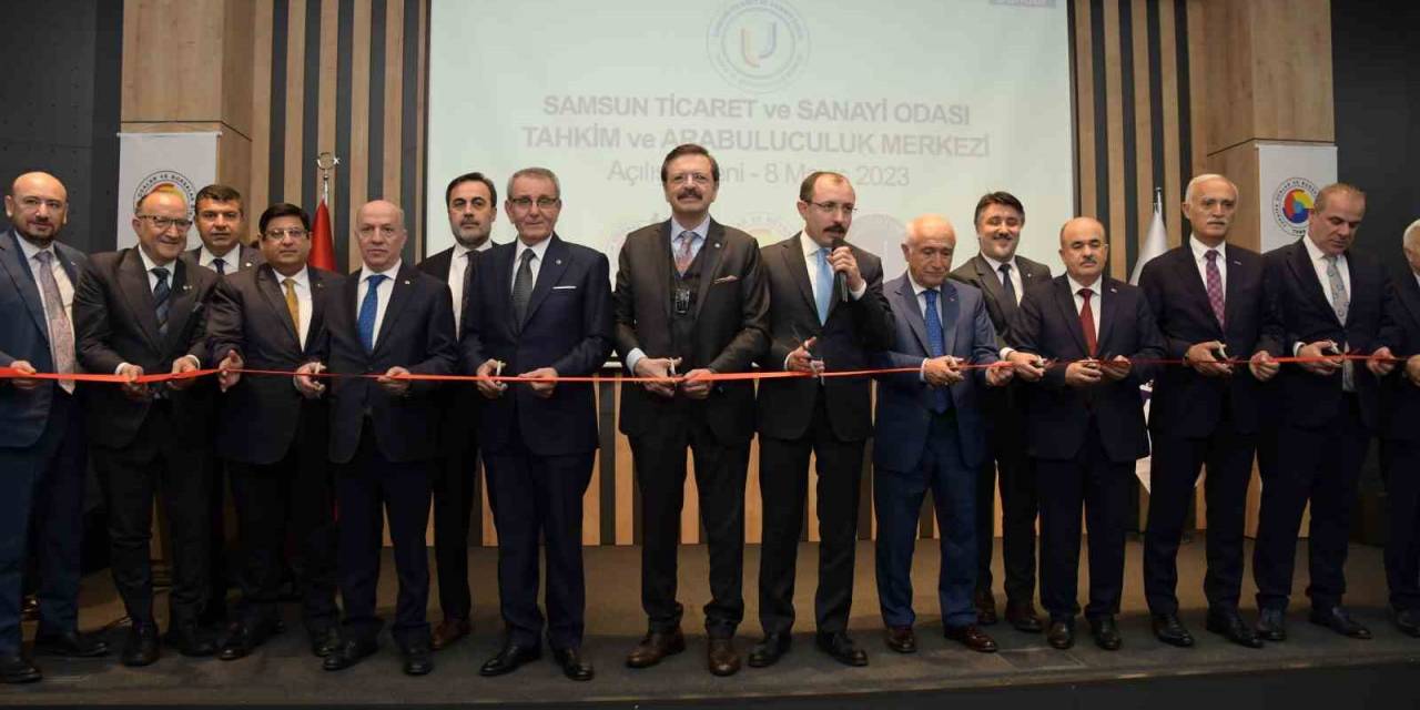 Samsun Tso Tahkim Ve Arabuluculuk Merkezi Hizmete Açıldı