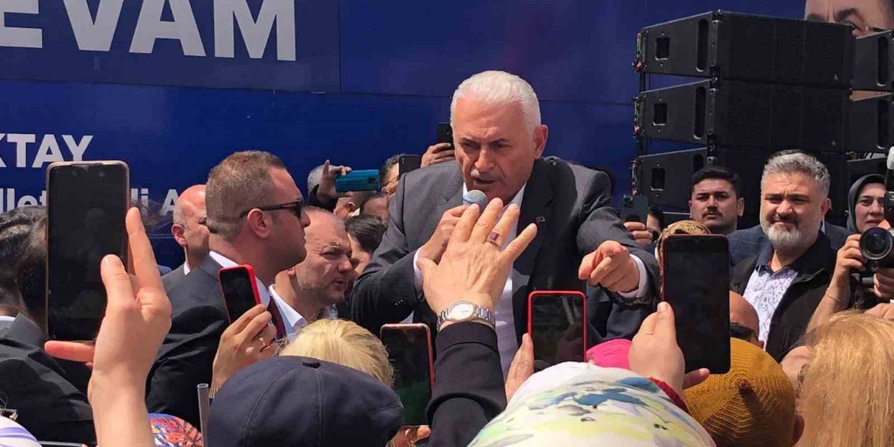 Ak Parti Genel Başkanvekili Yıldırım: “pazar Günü Yapılacak Seçimde İlk Defa Terör Örgütleri De Sandığa Geliyor”