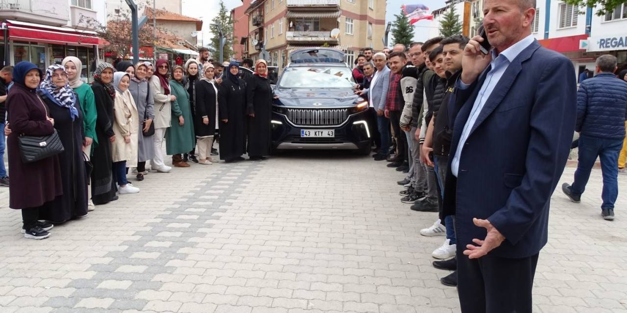 Hisarcık’ta Togg’a Yoğun İlgi