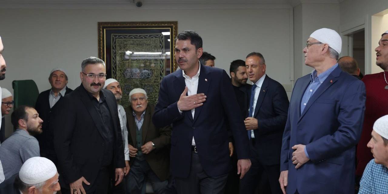 Bakan Kurum: "biz Öyle Birileri Gibi Verdiği Sözleri Tutmayanlardan Değiliz"