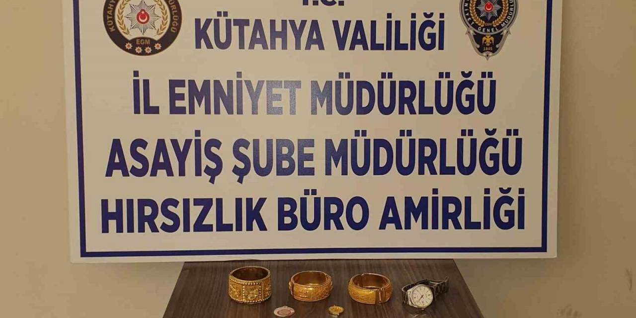 Kütahya’da 4 Hırsızlık Zanlısı 250 Saatlik Güvenlik Kamera Görüntüleri İncelenerek Yakalandı