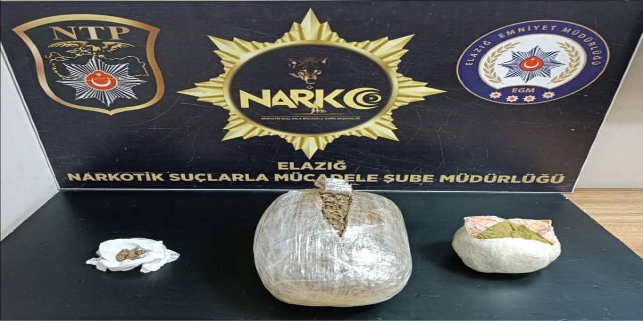 Elazığ’da Uyuşturucuyla Mücadele: 3 Tutuklama