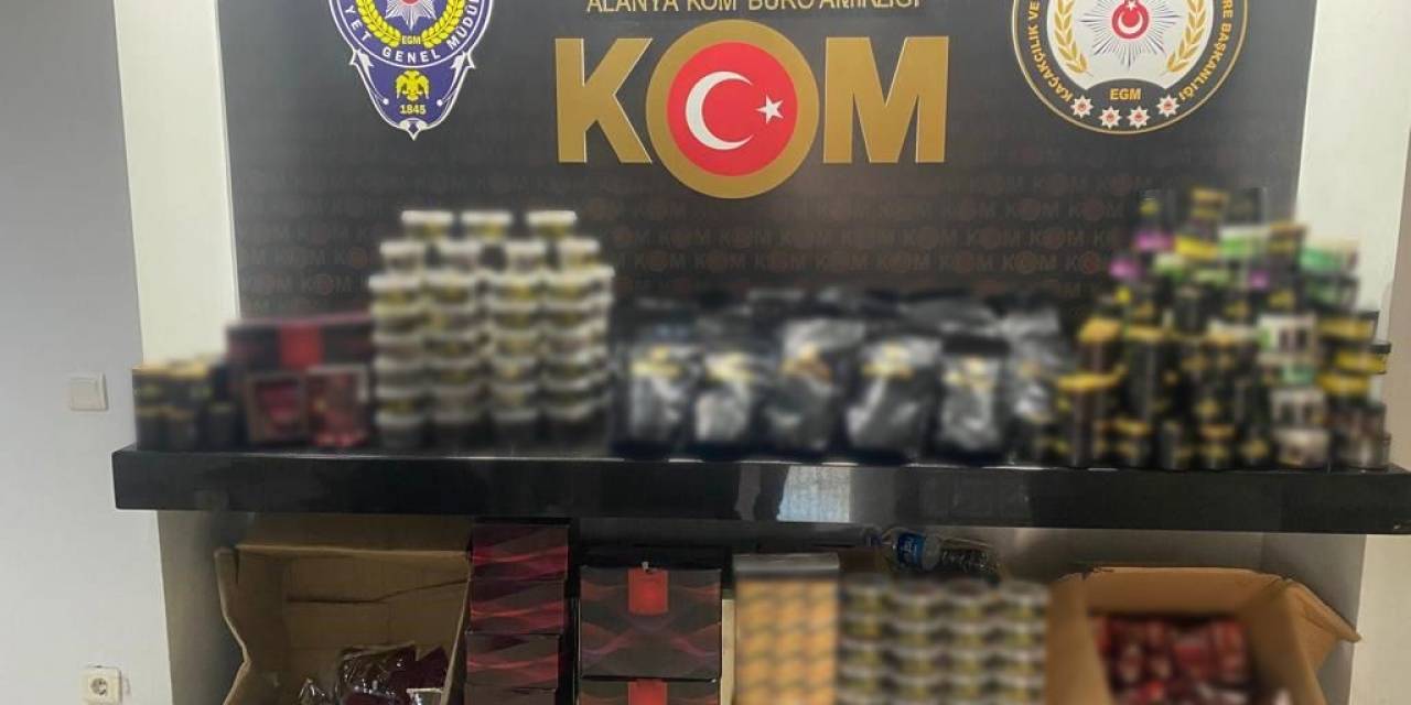 Antalya’da Kaçakçılık Operasyonu