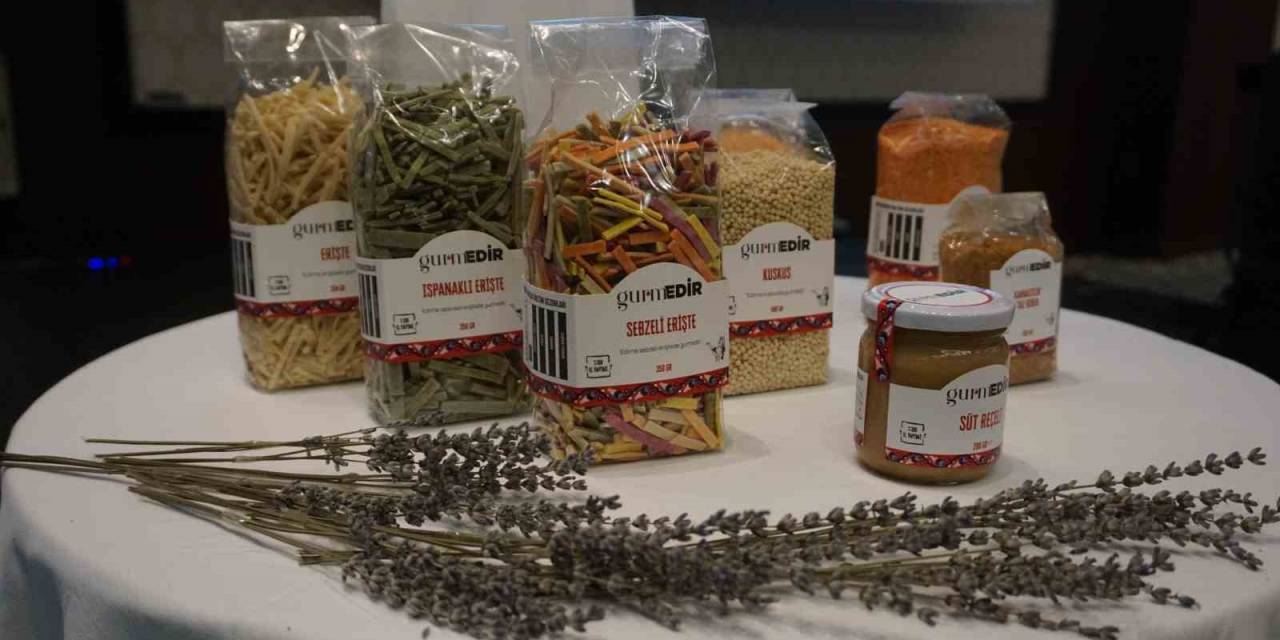 Edirne’de El Emeği Göz Nuru Ürünler Markalaşarak Satışa Sunulmaya Başlandı