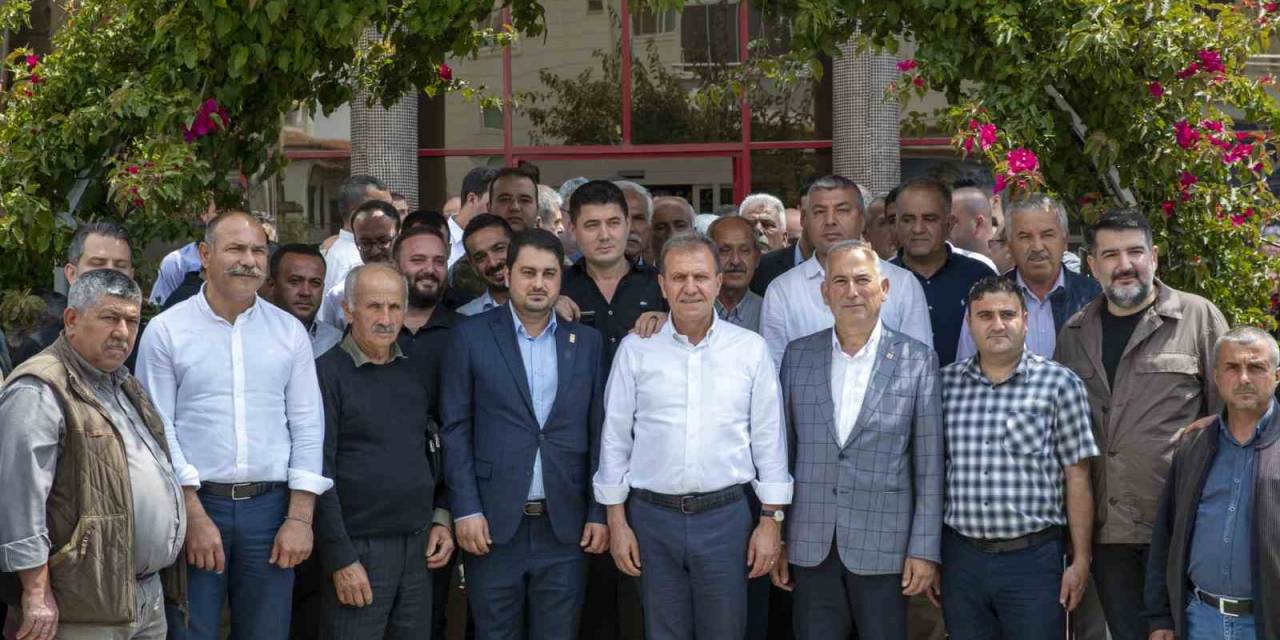Başkan Seçer,  Fırtına Ve Hortumun Vurduğu Anamur’da İstişarede Bulundu