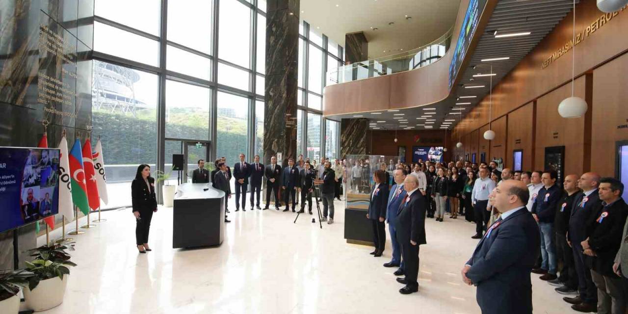 Haydar Aliyev, Doğumunun 100’üncü Yılında Socar Türkiye’de Törenlerle Anıldı