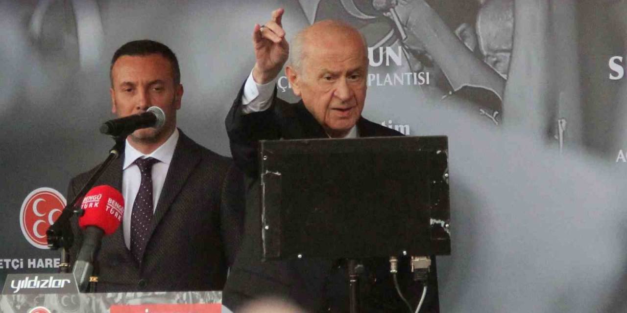Mhp Lideri Devlet Bahçeli: “ Zillet İttifakı Sırtını Zalimlere, Sırtlanlara, Akbabalara Dayamıştır”