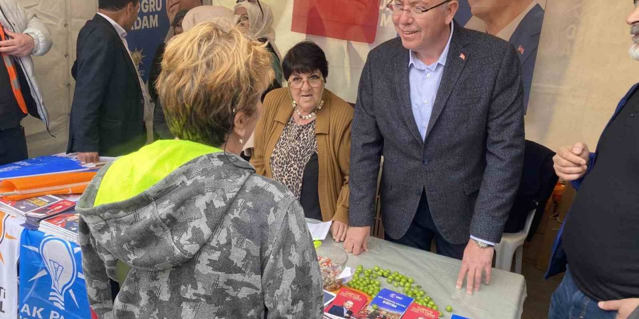 Ak Parti Milletvekili Adayı Kıymaz, Sarıyer’de Destek İstedi