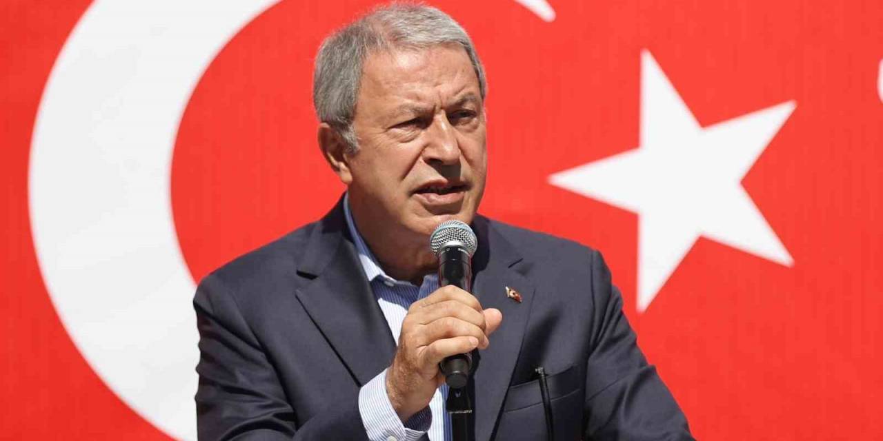 Bakan Akar’dan Terörle Mücadele Vurgusu: "güçlü Ve Büyük Türkiye İçin Hep Beraber Çalışacak Ve Terör Belasından Kurtulacağız"