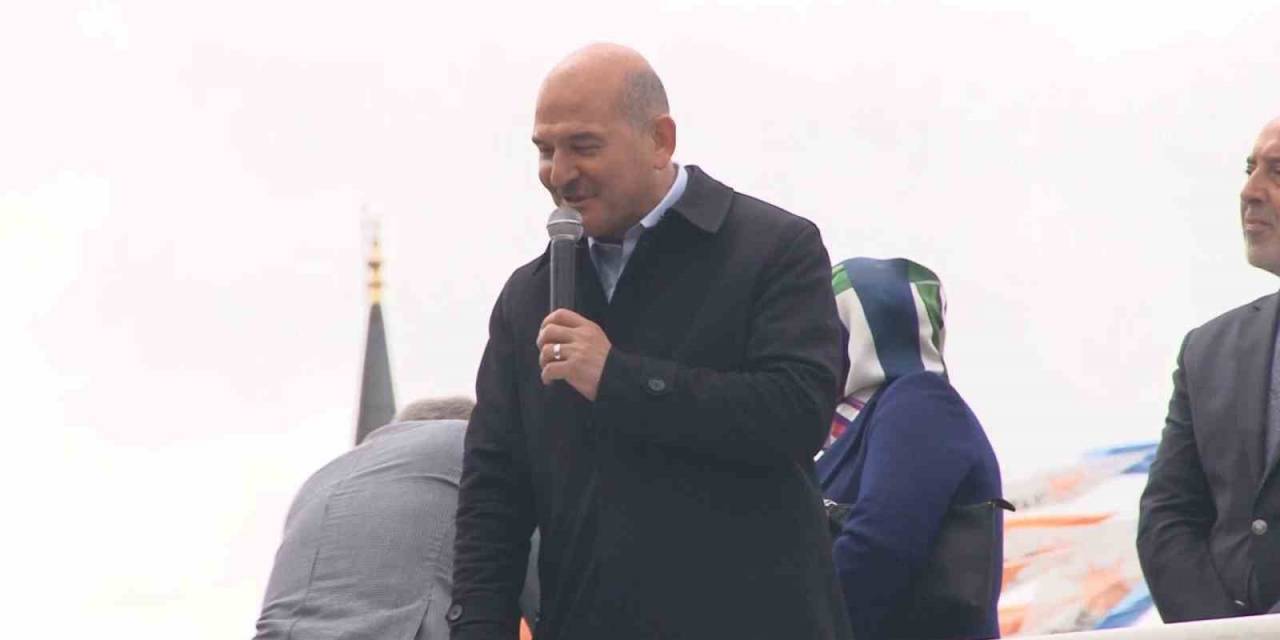 Bakan Soylu’dan Konuşması Sırasında Müzik Açan Chp Standına Tepki: “siz Laftan Anlasaydınız, Bu Ülkede 50 Yıldır İktidar Olurdunuz”