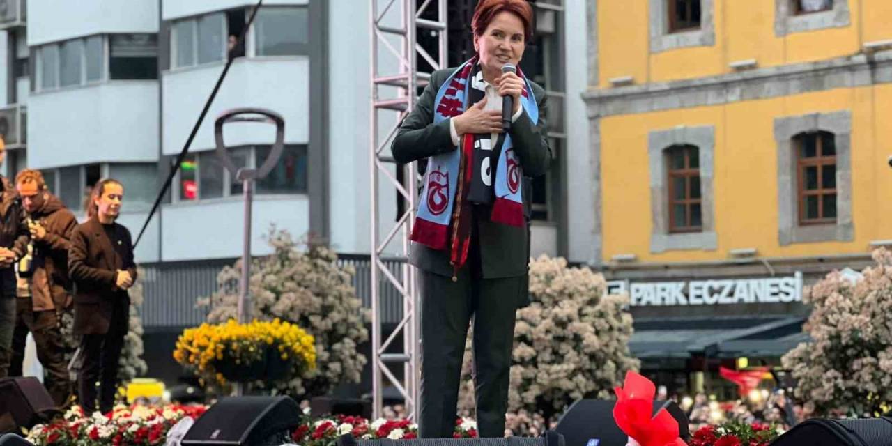 Meral Akşener: “bu Seçim Tarihi Bir Seçim, Bu Tarihi De Siz Yazacaksınız”