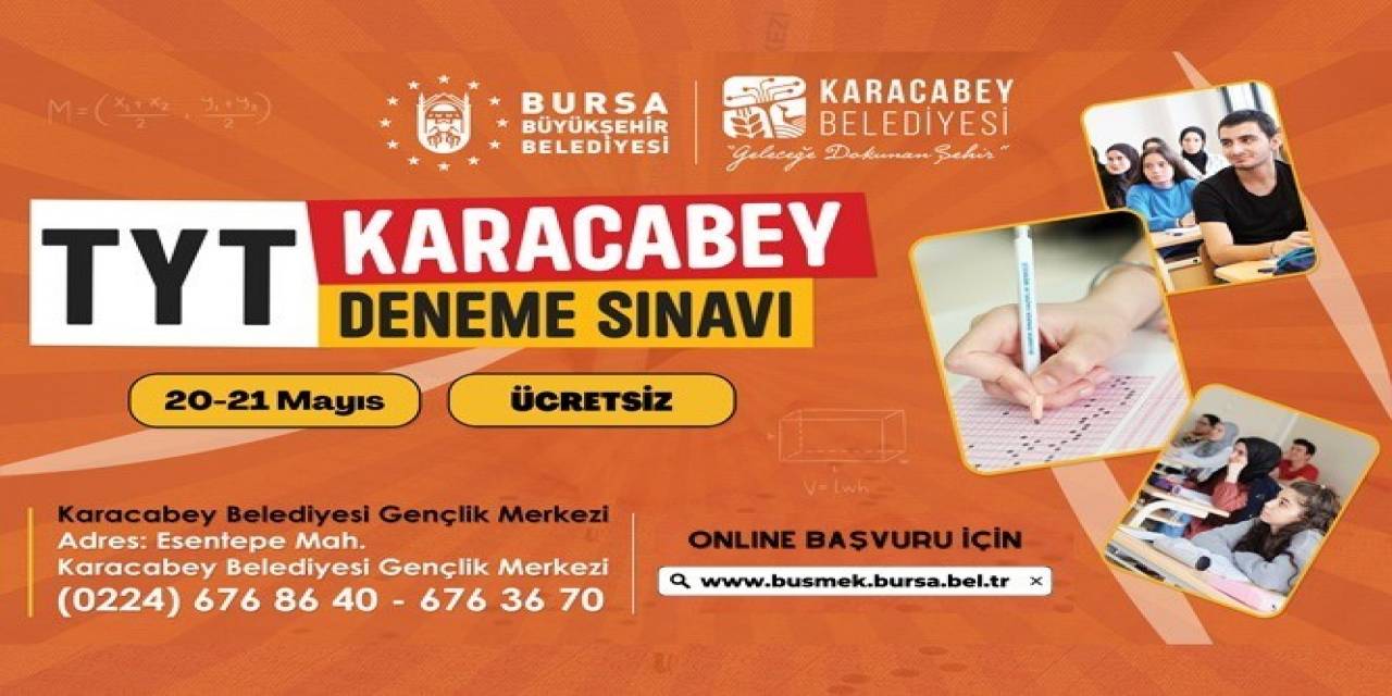 Karacabey’de Gerçeğe Yakın Tyt Provası