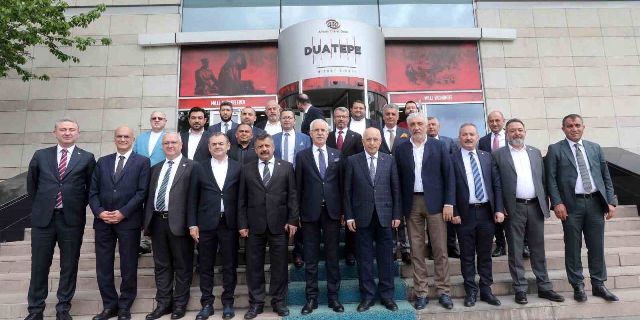 Başkan Yaşar, Ato Yönetimiyle Buluştu