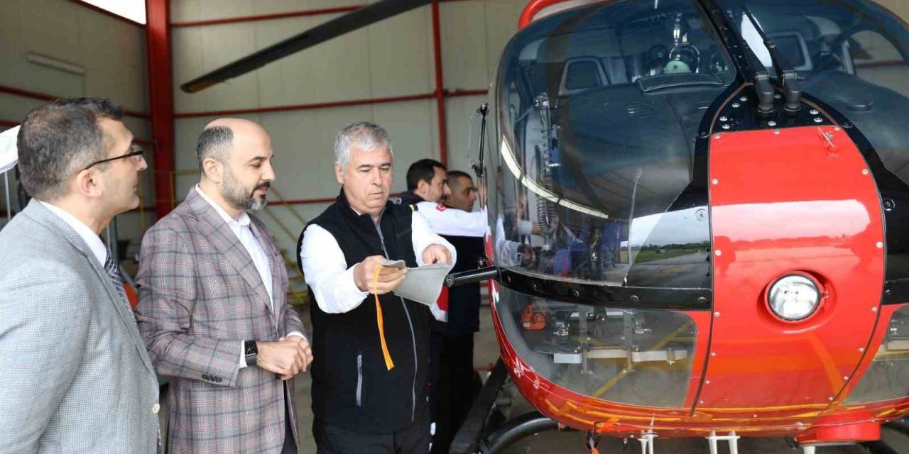 Samsun’a Yeni Ambulans Helikopter