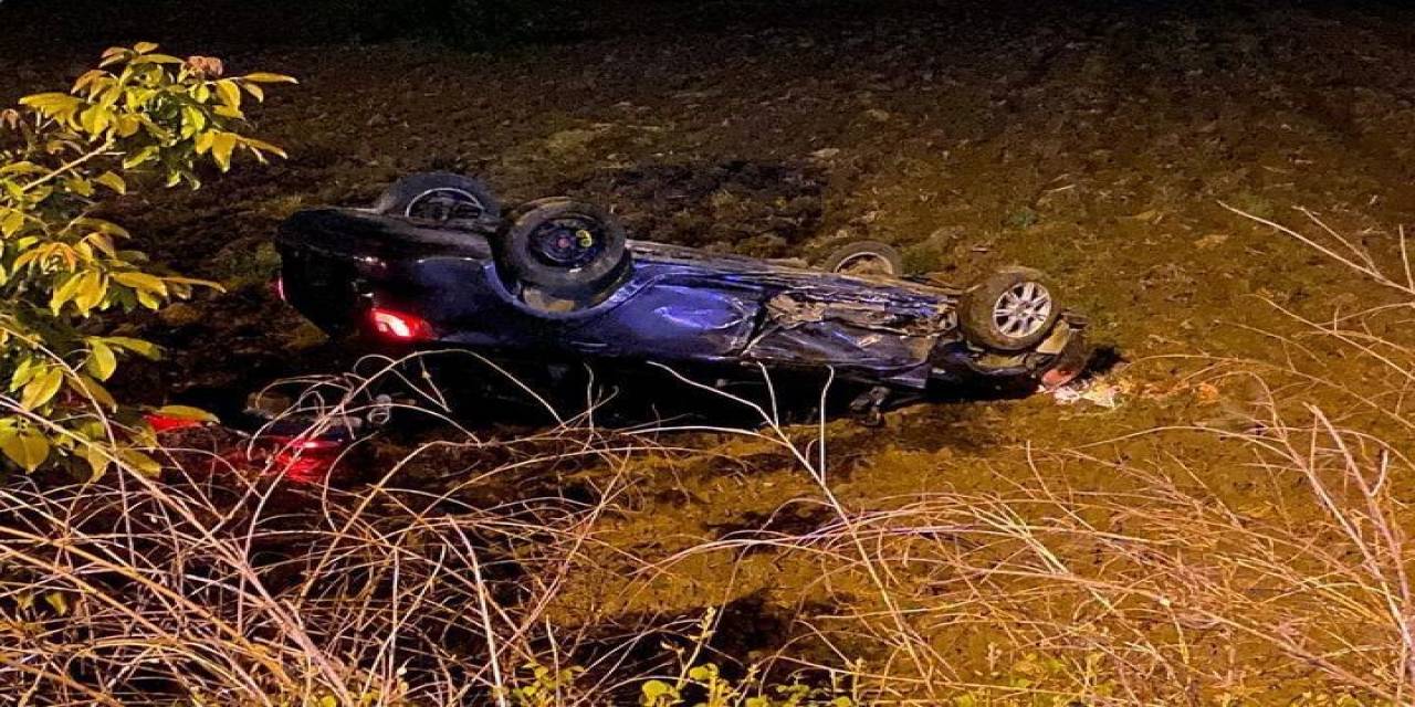 Makas Attığı Esnada Kazaya Sebep Oldu: 1 Yaralı