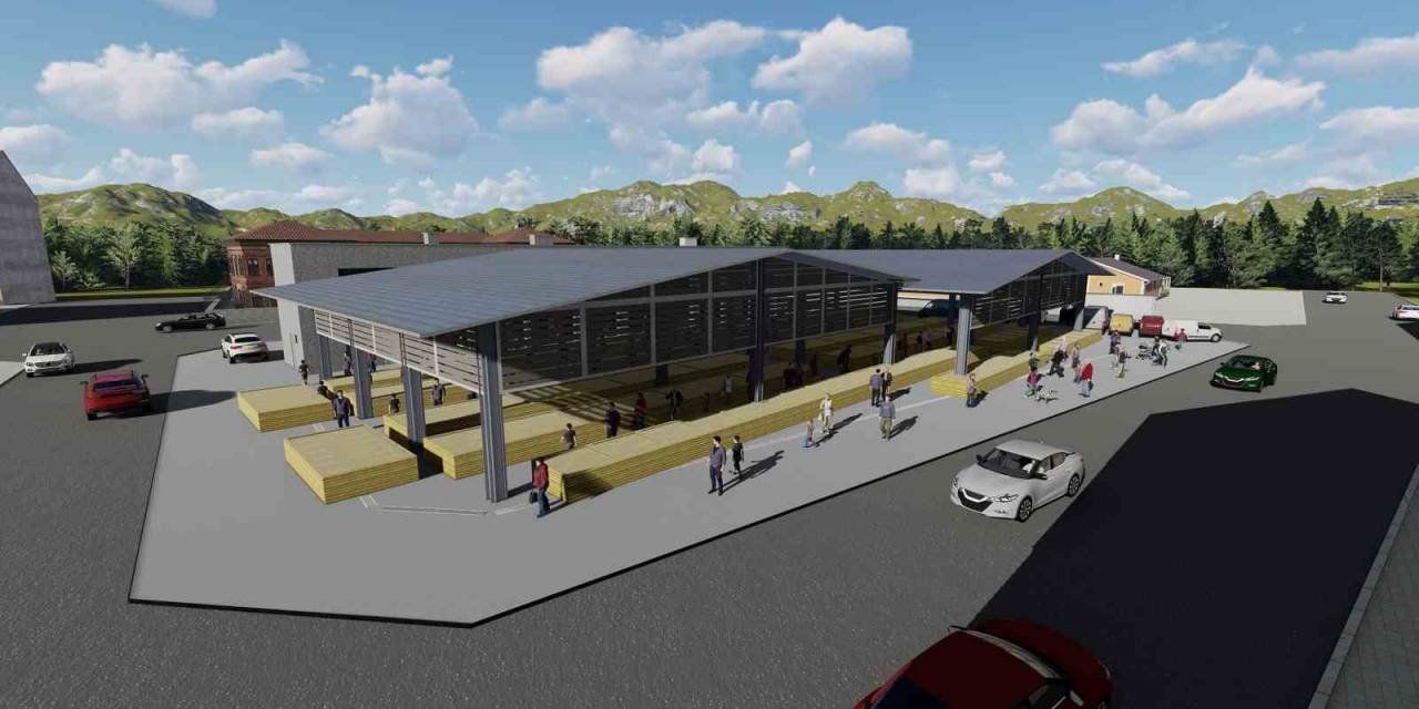 Döşemealtı’nda Kapalı Pazar Ve Sıcak Asfalt Çalışması