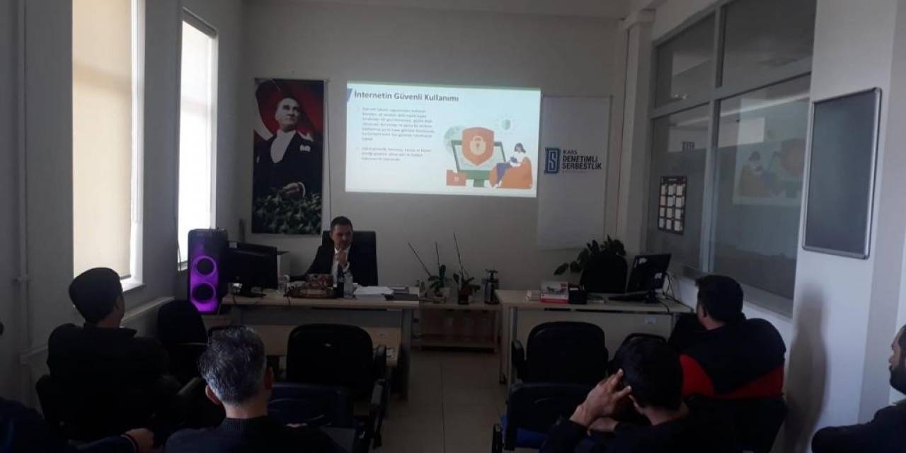 Kars’ta Yükümlülere Seminer Verildi