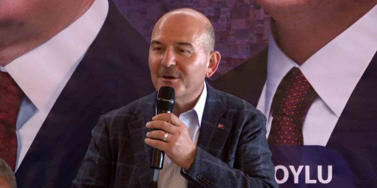 İçişleri Bakanı Soylu: "şimdi Karar Merci Millettir, Oy Verecek Vatandaşlarımızdır Başımızın Üzerinde Yerleri Var"