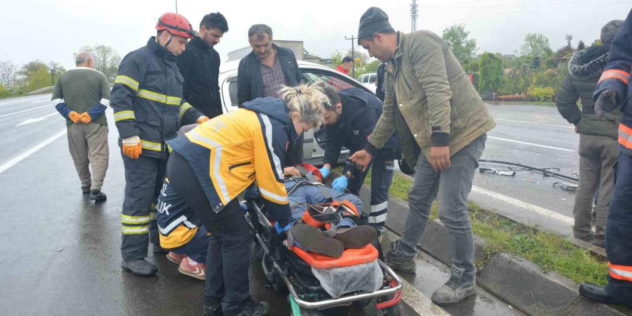 Ordu’da Trafik Kazası: 2 Yaralı