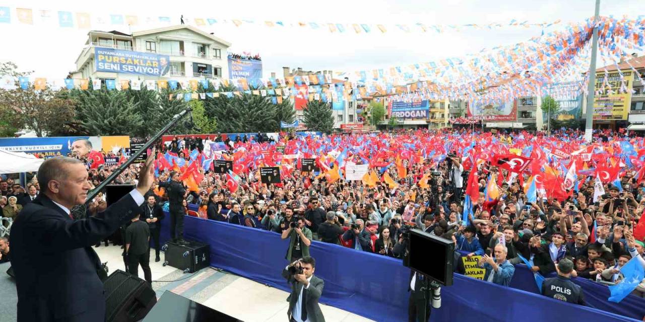 Cumhurbaşkanı Erdoğan: “kuyubaşı Esenboğa Havalimanı, Yıldırım Beyazıt Üniversitesi Metro Hattı Projesini Yatırım Programına Aldık”