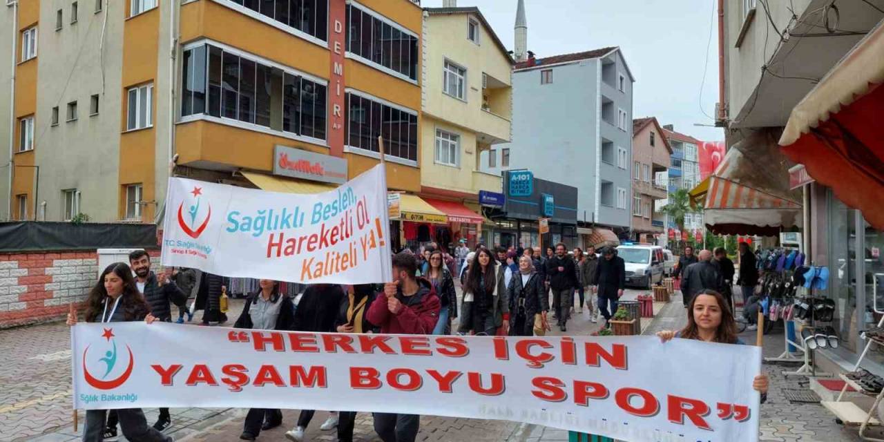 Türkeli’de “sağlık İçin Hareket Et” Yürüyüşü