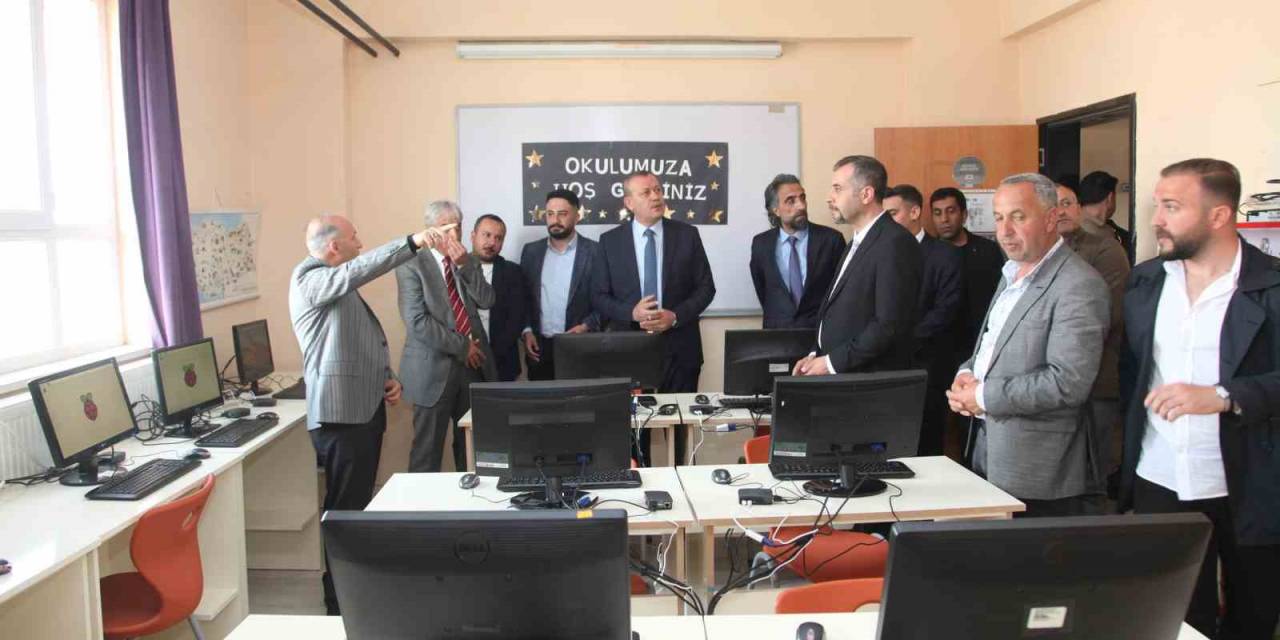 Köy Okulunda Robotik Kodlama Sınıfı Kuruldu