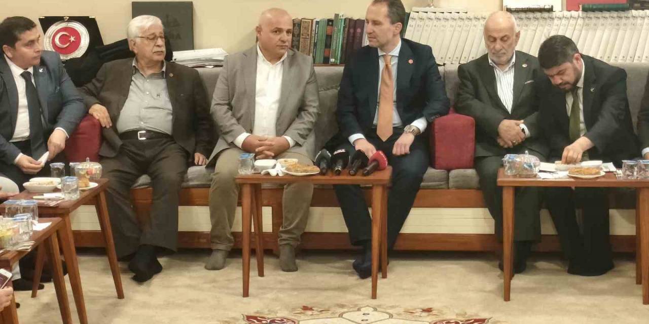 Yeniden Refah Partisi Genel Başkanı Fatih Erbakan Ziyaretlerini Sürdürüyor