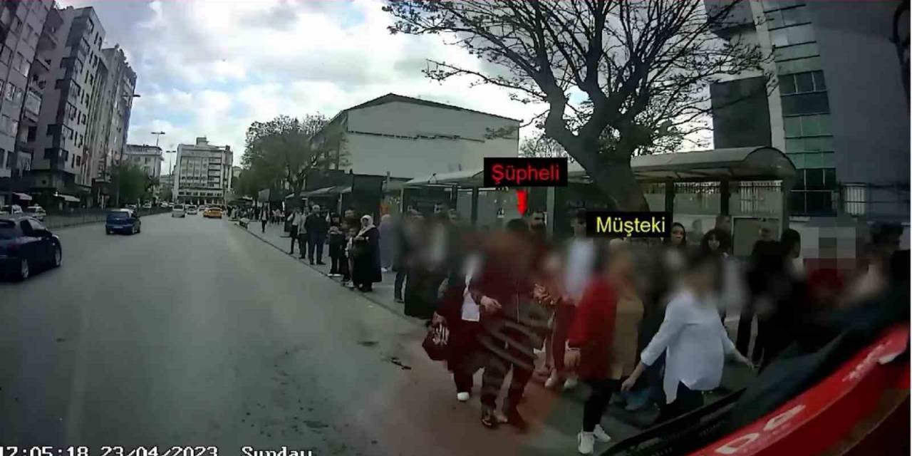 Cep Telefonu Çalan Yankesici Kameraya Böyle Yakalandı