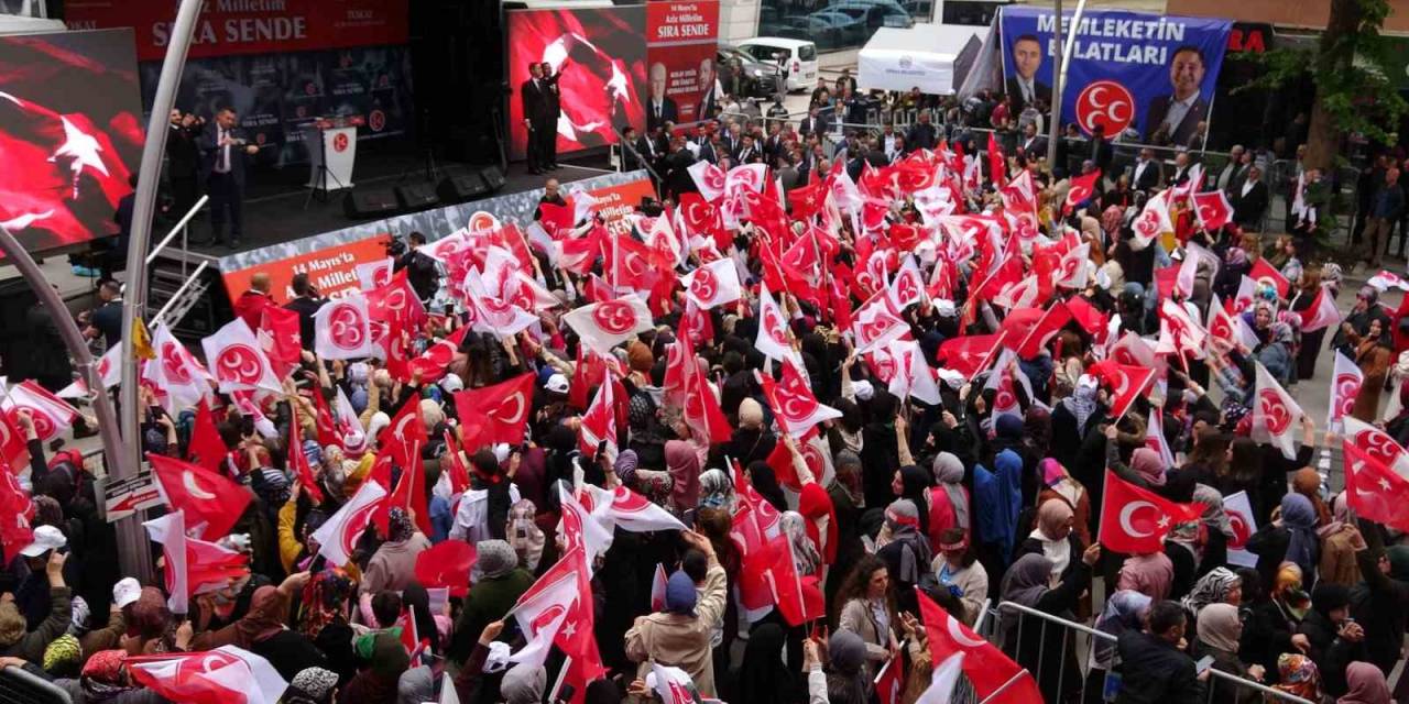Bahçeli: "terör Örgütlerinin Adayı Kılıçdaroğlu Felaketin Mümessilidir"