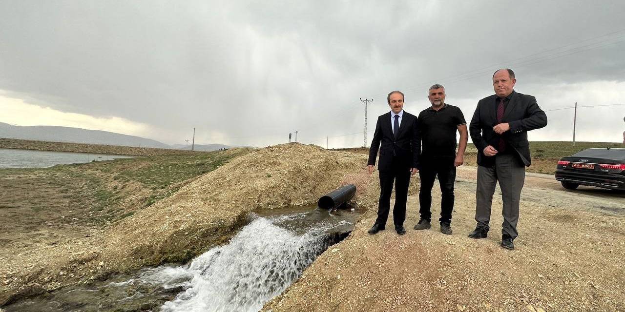 Bayburt’un Konursu Köyünde Su Sorunu Çözüldü