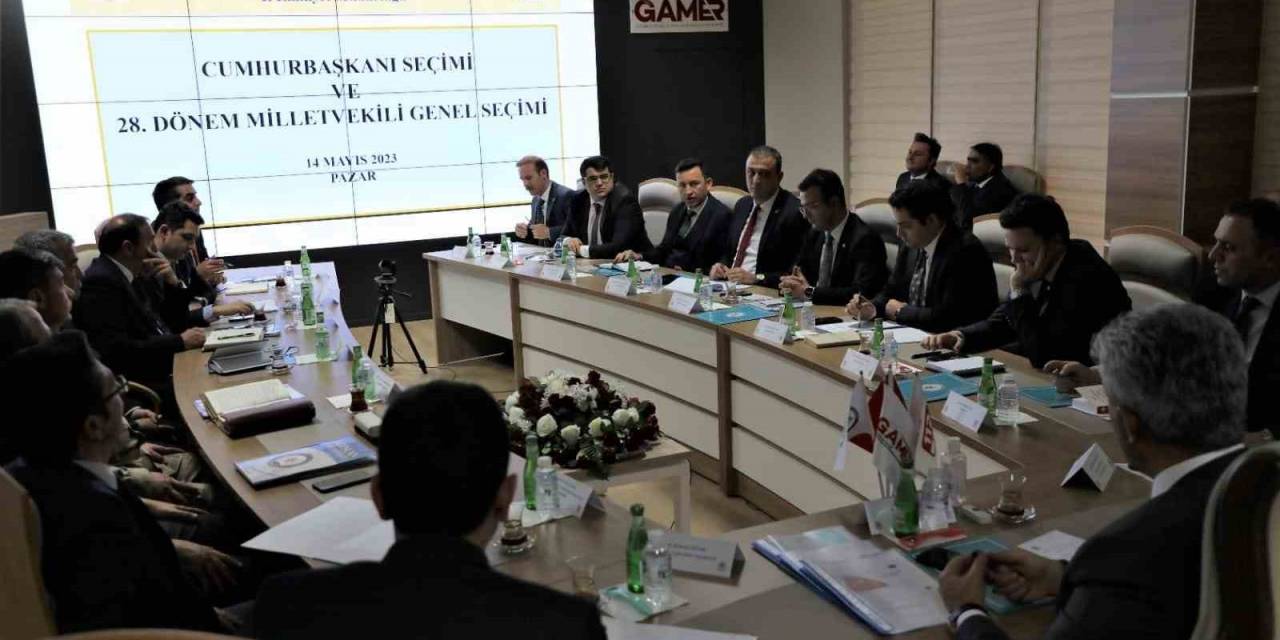 Erzincan’da Seçim Güvenliği Toplantısı Yapıldı