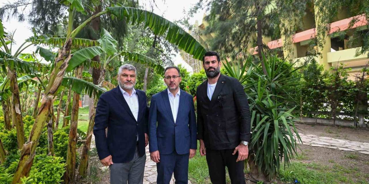 Bakan Kasapoğlu’ndan Hatayspor’a Destek