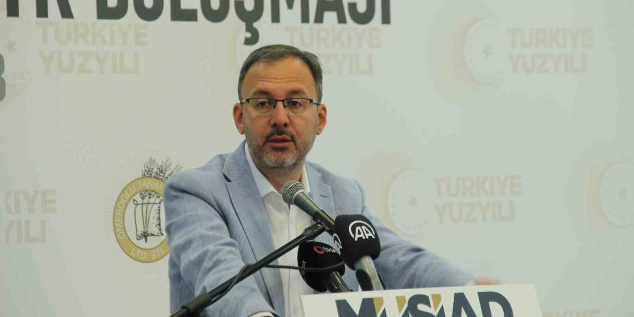 Bakan Kasapoğlu, İzmir’de İş Dünyasıyla Bir Araya Geldi