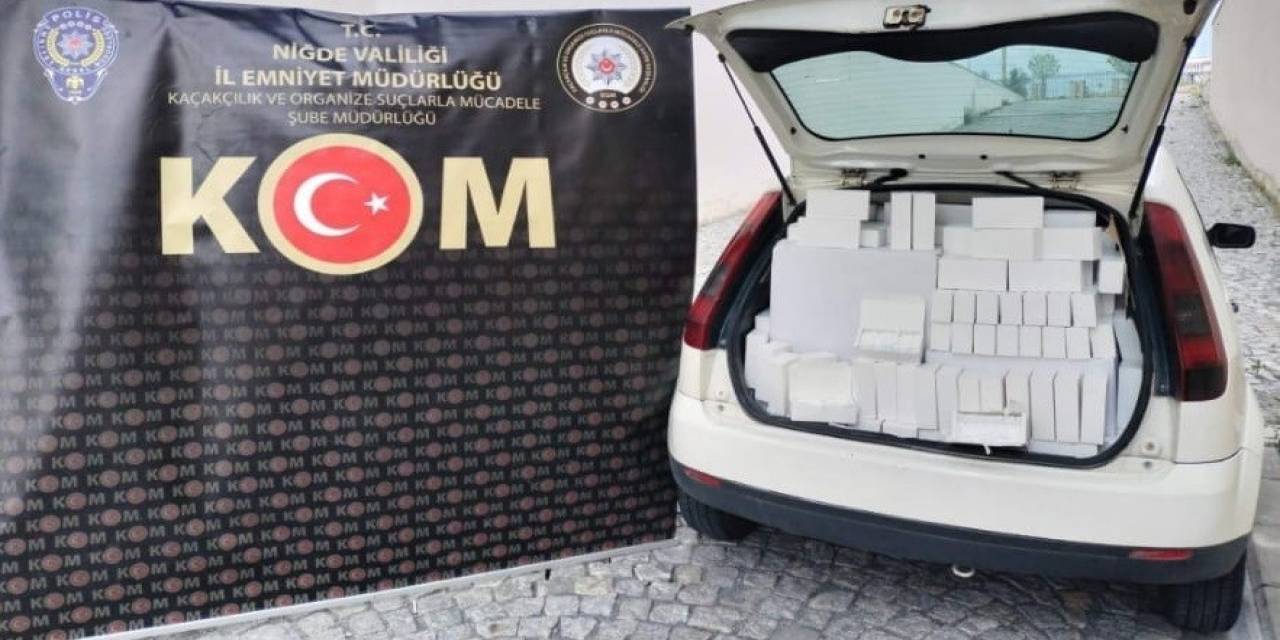 Niğde’de 465 Bin Makaron Ele Geçirildi