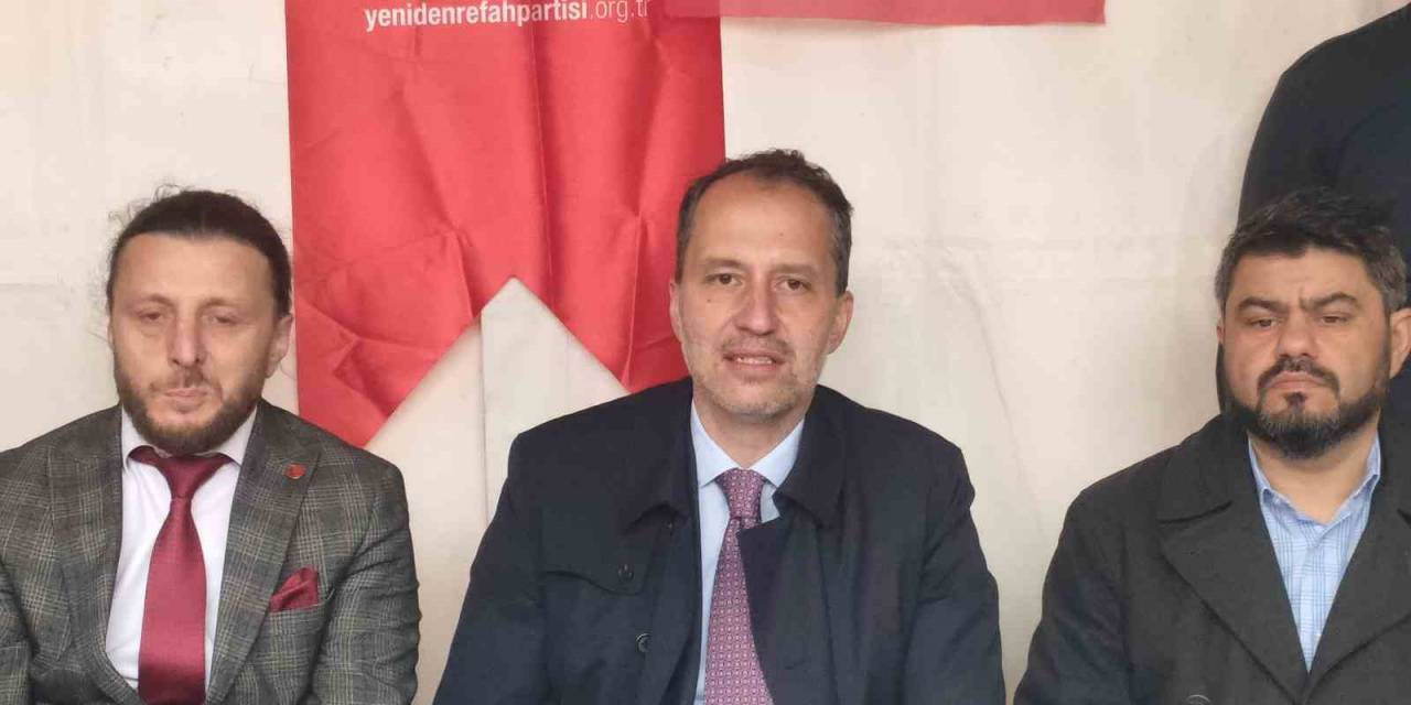 Yrp Genel Başkanı Erbakan, İnce’nin Adaylıktan Çekilmesini Yorumladı