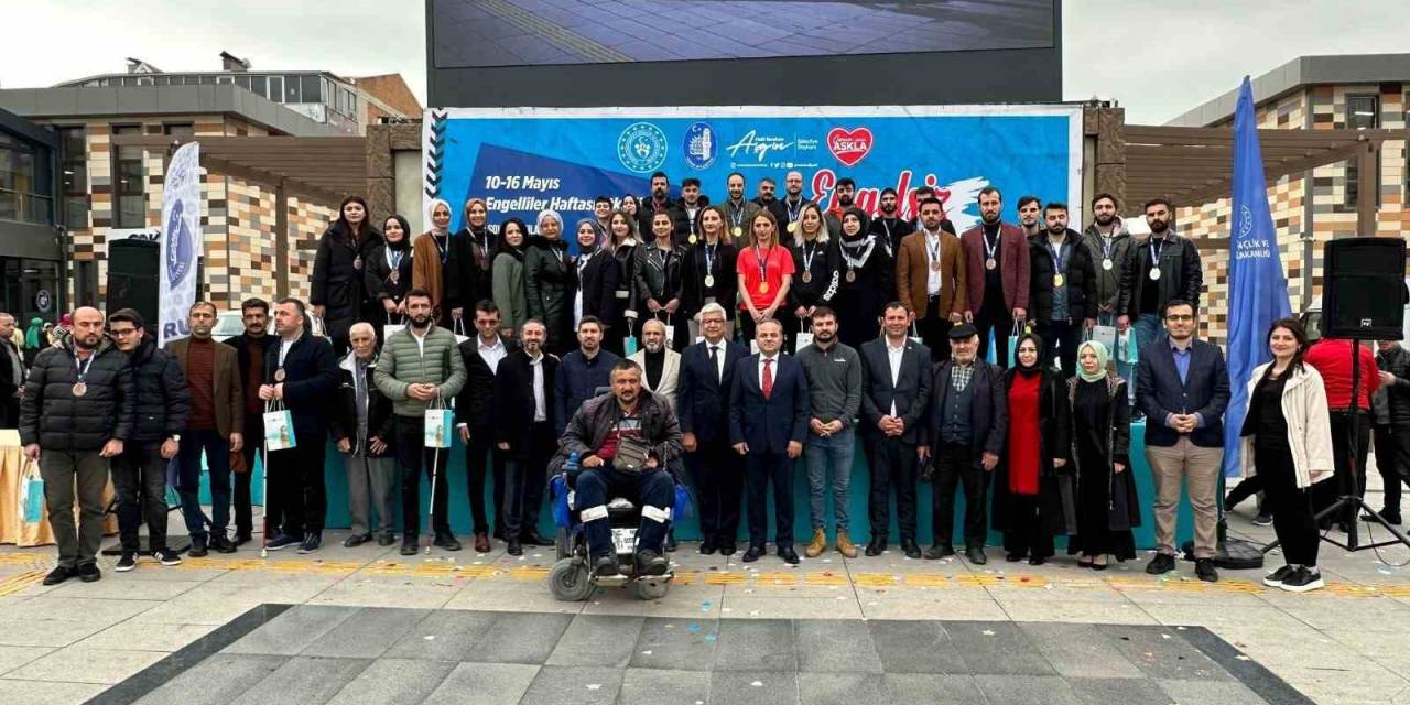 Engelsiz Spor Oyunları’nda Dereceye Girenler Ödüllendirildi