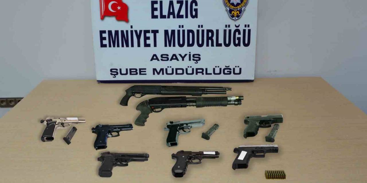 Elazığ’da Asayiş Ve Şok Uygulamaları: 25 Kişi Tutuklandı