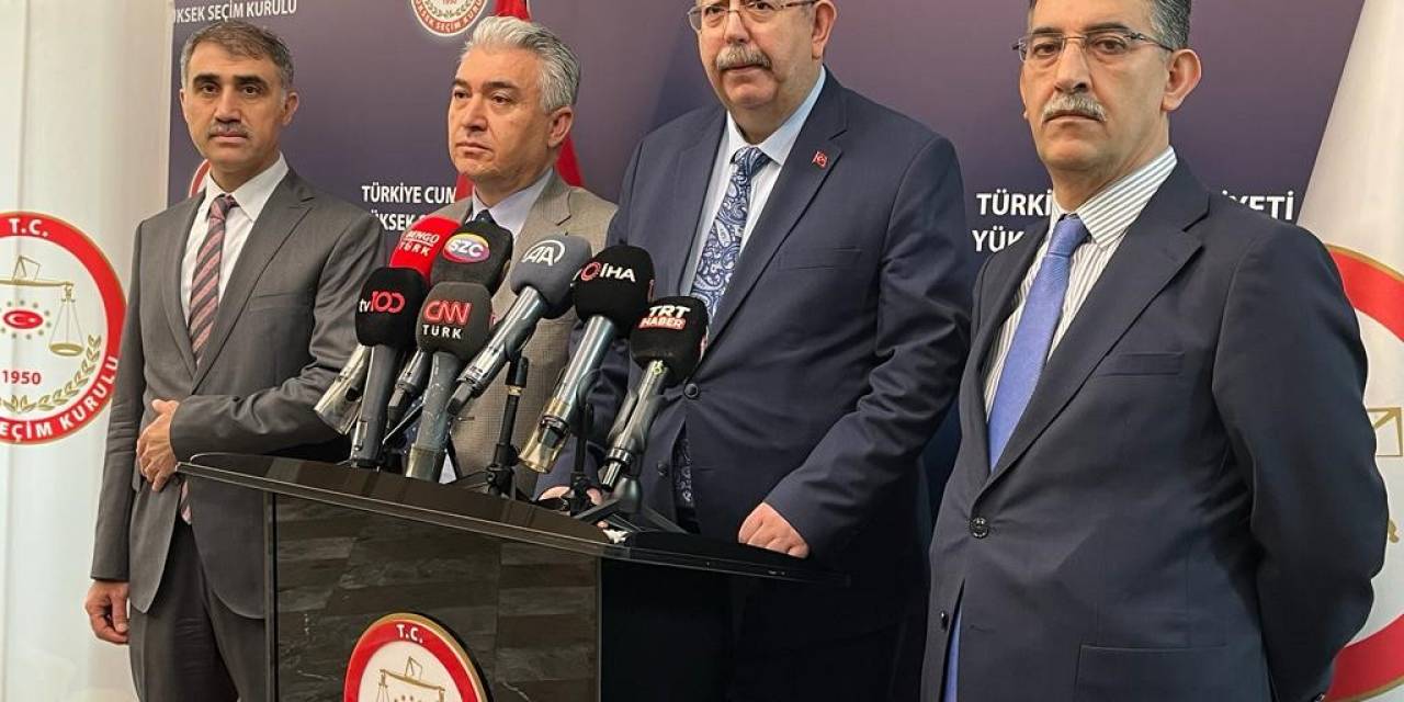 Ysk Başkanı Yener: “muharrem İnce’ye Verilen Oylar Geçerli Olarak Kabul Edilecek”