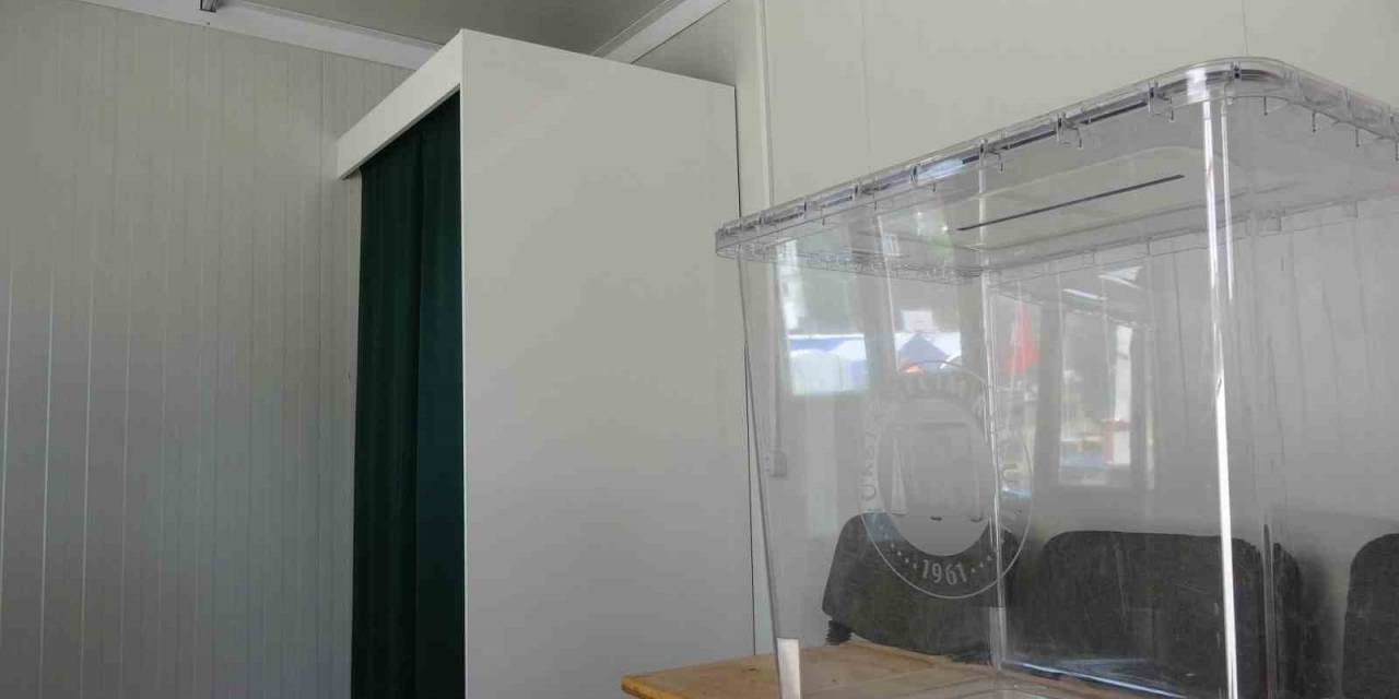 Hatay’da Seçim İçin Konteynerlerde Kuruldu