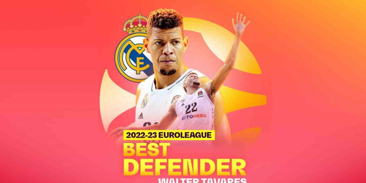Thy Euroleague’de Yılın Savunma Oyuncusu Walter Tavares Seçildi