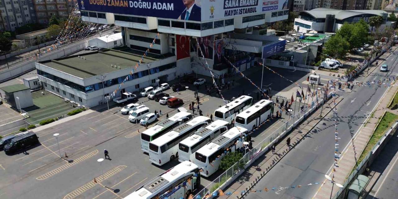 Ak Parti İstanbul’dan Anadolu’ya 1000 Otobüs