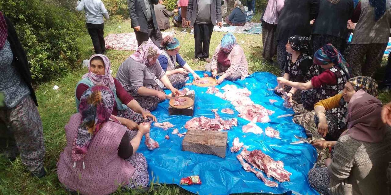 Geleneksel ’olcak Dede’ Bereket Ve Şükür Duası Yapıldı