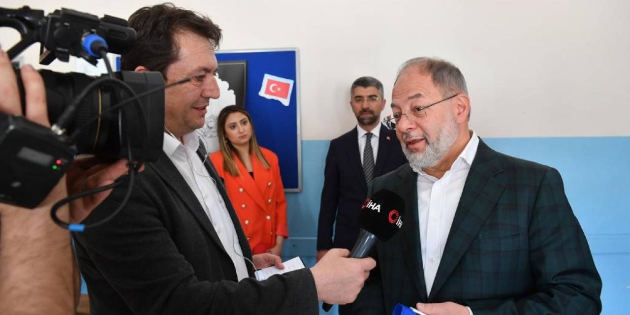 Recep Akdağ: “huzur İçinde Bir Seçim Yaşıyoruz”