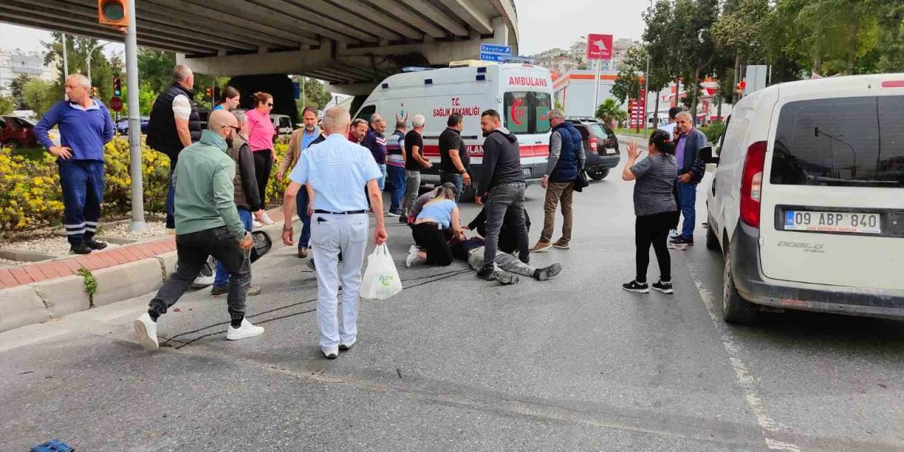 Kırmızı Işık İhlali Yapan Sürücü Kazaya Neden Oldu